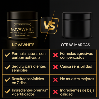 NOVAWHITE – Blanqueamiento Natural Premium 🌿✨