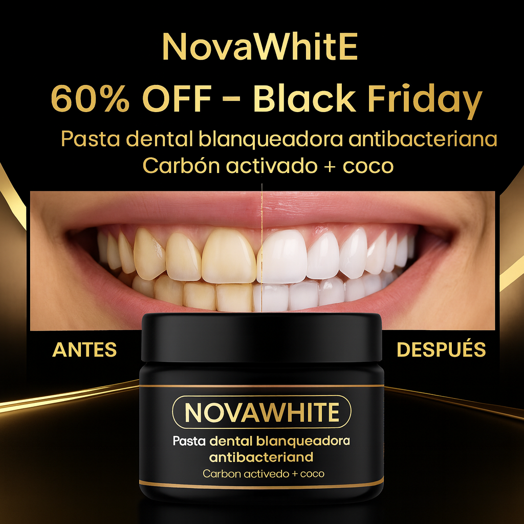 NOVAWHITE – Blanqueamiento Natural Premium 🌿✨